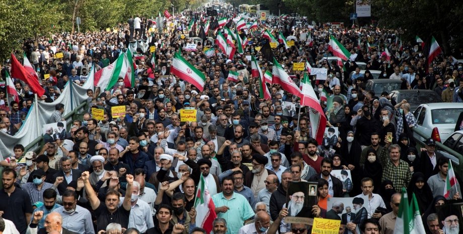 иранские акции протеста