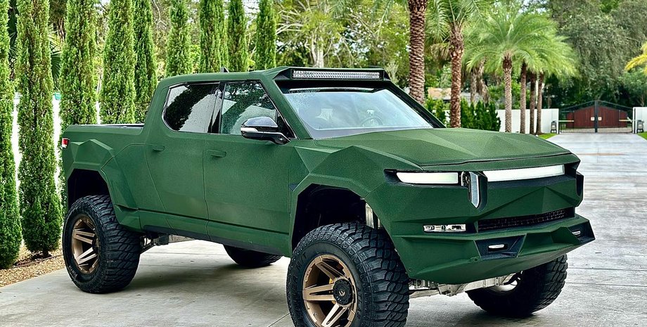 тюнінг рівіан, тюнінг Rivian R1T, Apocalypse Nirvana, Rivian R1T, пікап Rivian, електромобіль Rivian