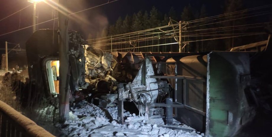 мурманск, мурманская область, авария на железной дороге, авария поезда