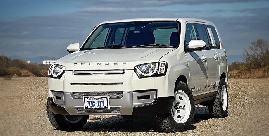 кросовер Toyota, Toyota Probox, тюнінг Toyota Probox, кросовер Toyota, Land Rover Defender
