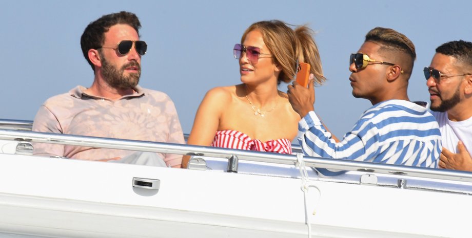 Дженнифер Лопес, Бен Аффлек, отдых