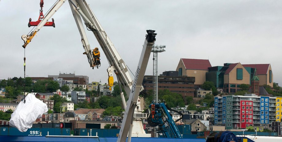 Уламки батискафа