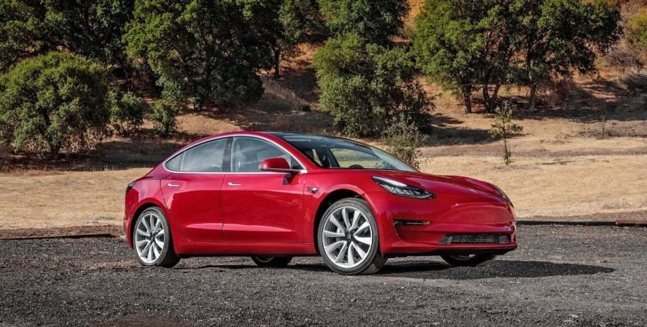 Tesla Model 3, электромобиль Tesla Model 3, электрокар Tesla Model 3, электромобили Tesla