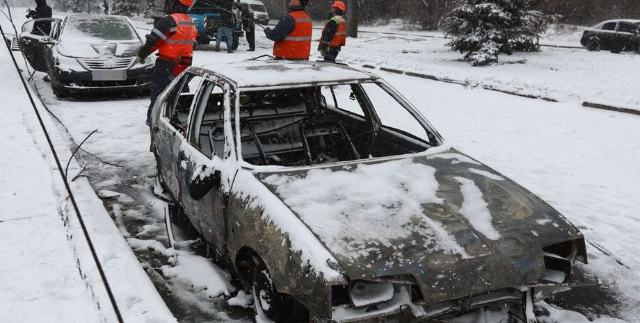 Обстрел, ракетный удар, Запорожье, разрушения, последствия атаки
