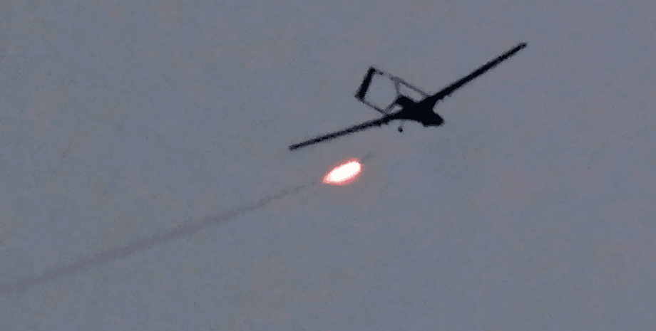 сбивание бпла над киевом