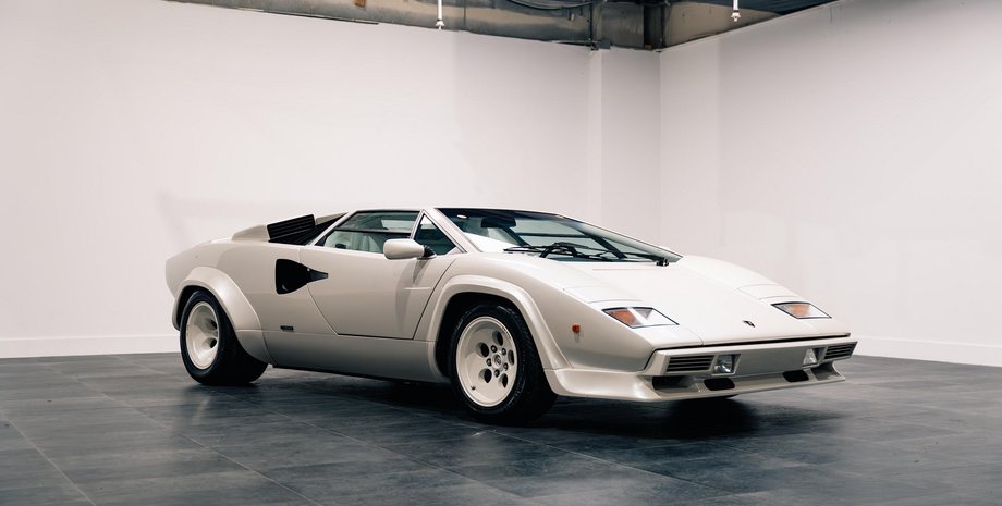 Lamborghini Countach 1987, Lamborghini Countach, суперкар Lamborghini, Lamborghini Countach 5000, капсула времени