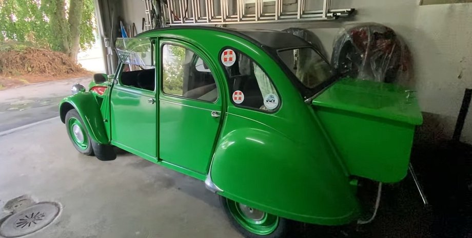 Автодом ситроен, Citroen 2CV, дом на колесах, автодом Citroen