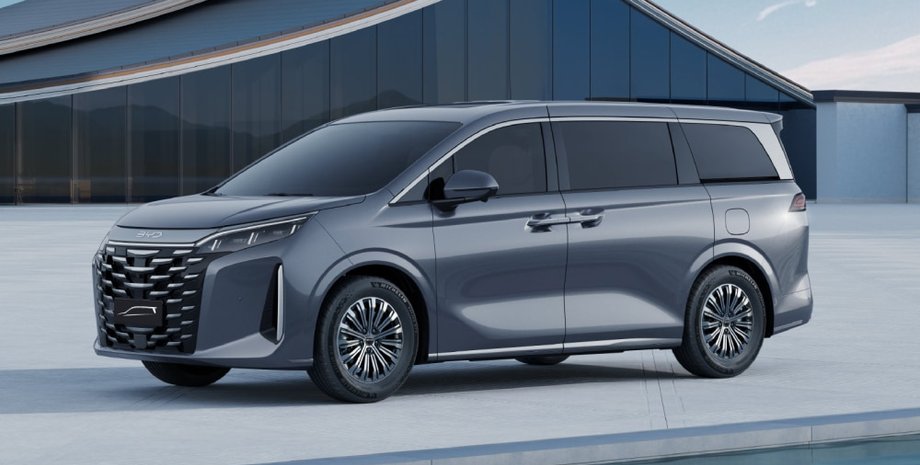 BYD Xia, новый BYD Xia, минивэн BYD, минивэн BYD