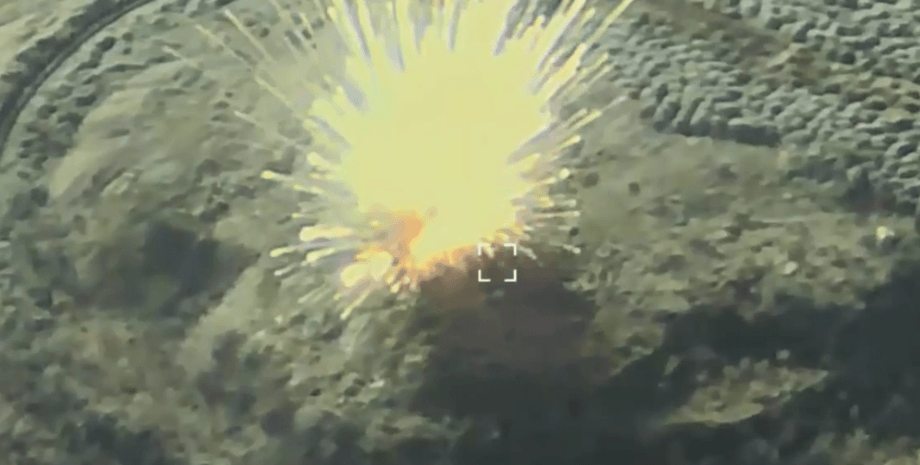 Взрыв ЗРК "Бук" в районе Донецка