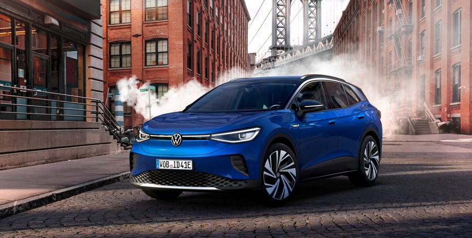Volkswagen ID.4, новый Volkswagen ID.4, электромобиль Volkswagen ID, кроссовер Volkswagen, Volkswagen ID.4 2024