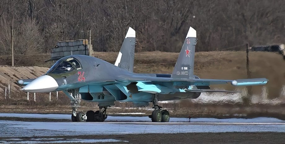 винищувач Су-34, ВПС Росії