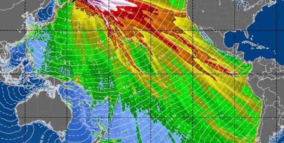 цунамі в океані тихий океан цунамі