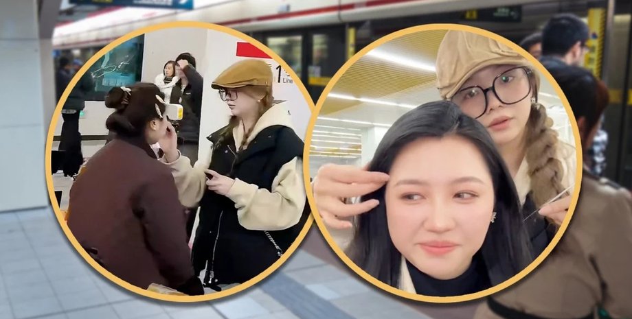 метро, китай, візаж