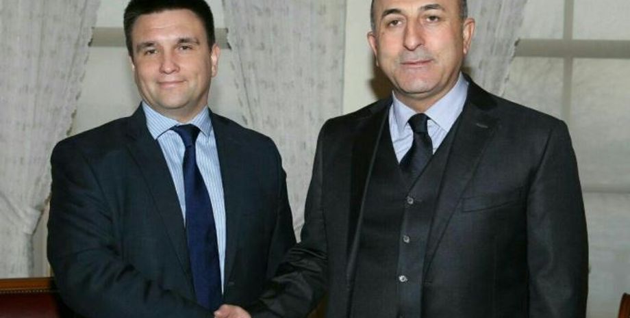 Павел Климкин  и  Мевлют Чавушоглу / Фото: МИД Украины