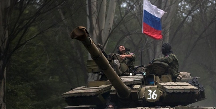ЗС РФ, російські окупанти, російський танк