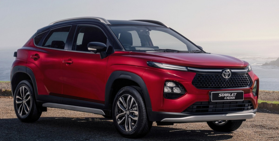 Toyota Starlet Cross Toyota Starlet Cross, Toyota Starlet, кроссовер Toyota, новая Toyota Starlet Cross