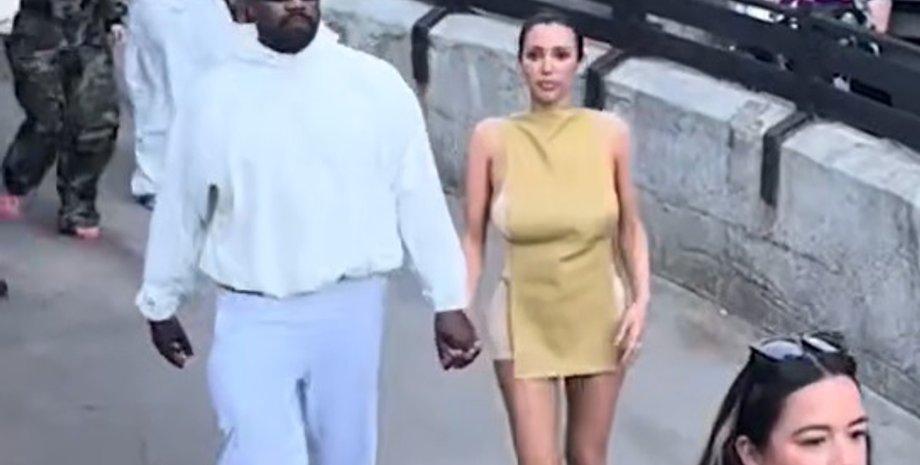 Бьянка Цензори и Канье Уэст