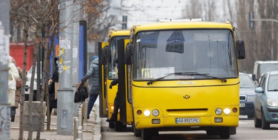 общественный транспорт киев, общественный транспорт, общественный транспорт украина, маршрутки
