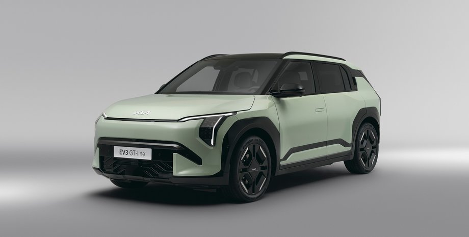 Kia EV3, новий Kia EV3, Kia EV3 2025, електромобіль Kia, кросовер Kia