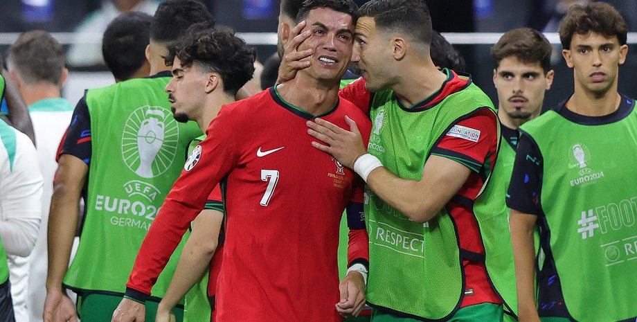 криштиану роналду, криштиану роналду плачет, евро 2024