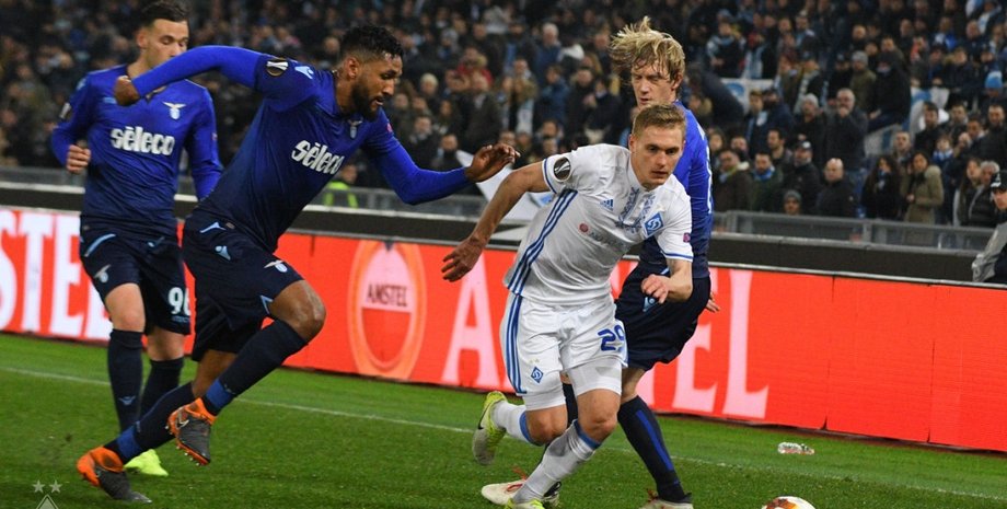 матч Динамо - Лацио, лига европы, лига чемпионов