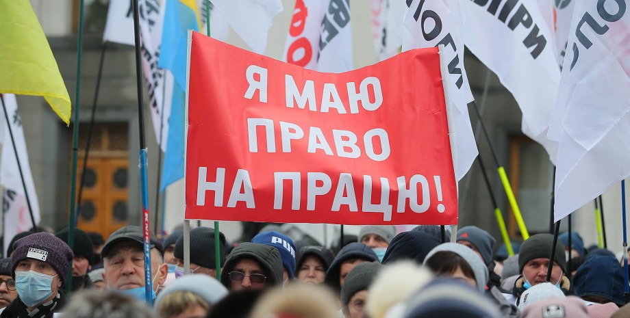 протест предпринимателей, ФОП, право на труд