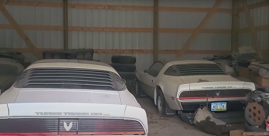 кладбище авто, Pontiac Firebird, Pontiac Firebird Trans Am, заброшенные авто