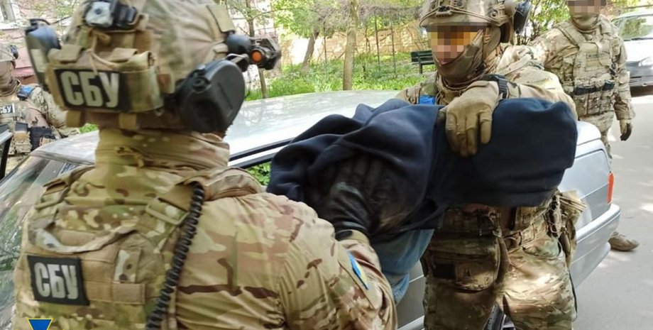 СБУ, задержание, Запорожье, ФСБ, российские агенты, российские оккупанты, война РФ против Украины, украинские спецслужбы