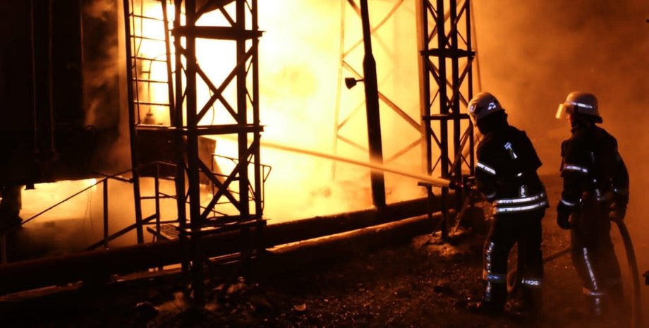 атаки по энергетике Украины 22 марта, удар по ДнепроГЭС, ракеты по Украине, дроны по Украине, блекаут в Украине, аварийные отключения света, ракетная атака 22 марта