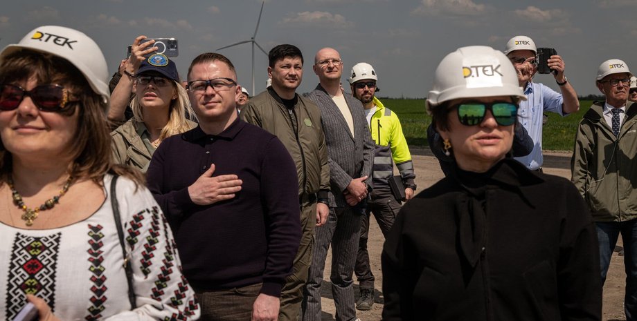 відкриття вітряної електростанції