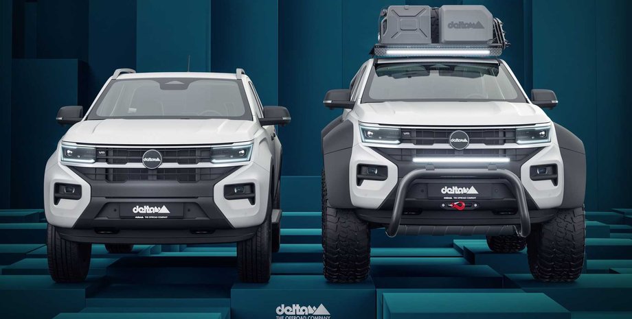 Volkswagen Amarok 2023, Volkswagen Amarok, пикап Volkswagen, тюнинг Volkswagen Amarok, новый Volkswagen Amarok