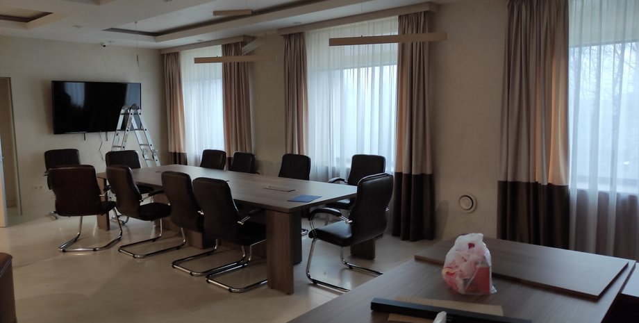 Херсон, мэр Игорь Колыхаев, кабинет, ремонт