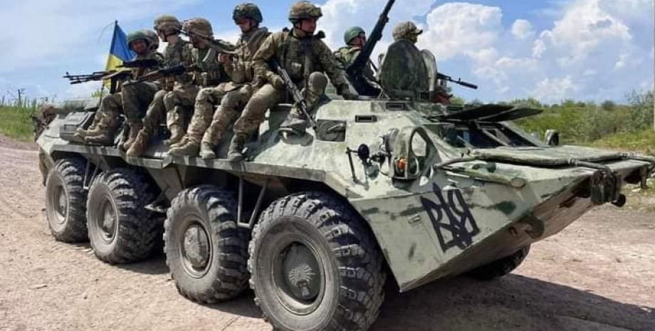 ВСУ, украинские бойцы, контрнаступление