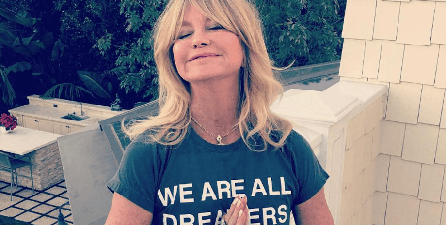 Голди Хоун, актриса, лауреатка премии Оскар, знаменитость, видела пришельцев, прикосновение инопланетянина, звезда