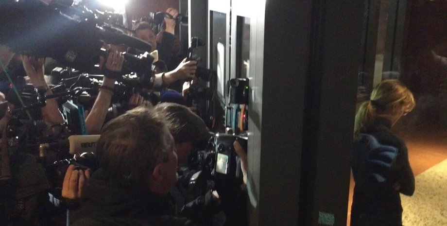 Актриса Фелисити Хаффман в суде/Фото: ABC