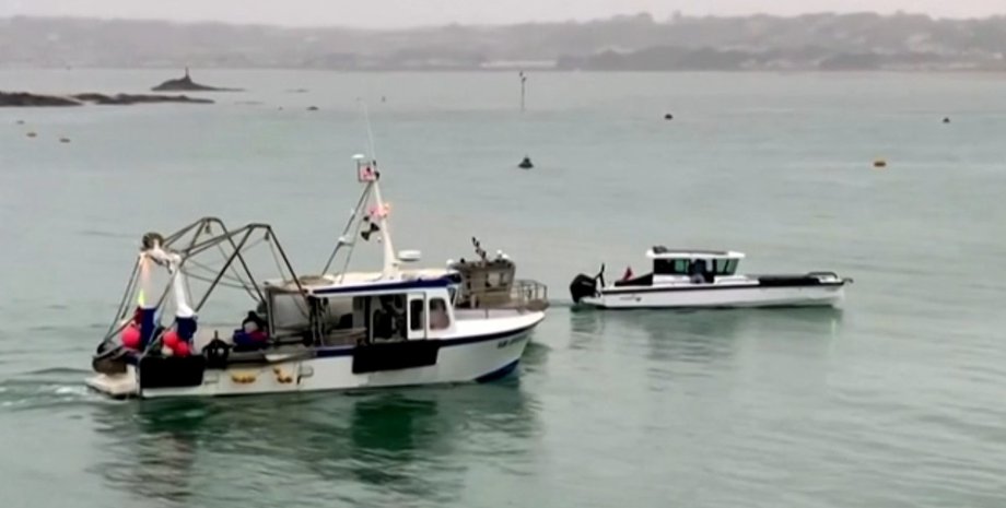 Франция, Британия, Ла-Манш, остров Джерси, Brexit, рыболовство, спор,