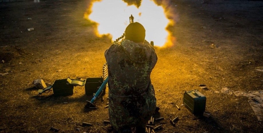 Боец АТО / Фото пресс-службы полка "Азов"