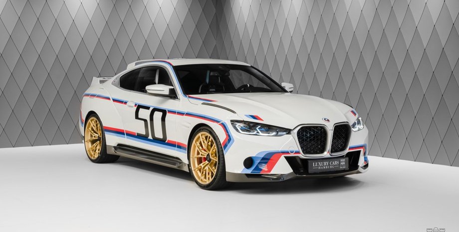 BMW 3.0 CSL, BMW 3.0 CSL 2023, BMW M4, спорткар BMW, новый BMW 3.0 CSL
