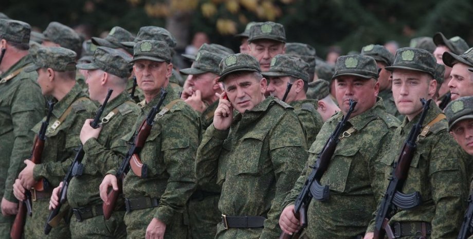 ВС РФ, российские военные, мобилизация в РФ, фото
