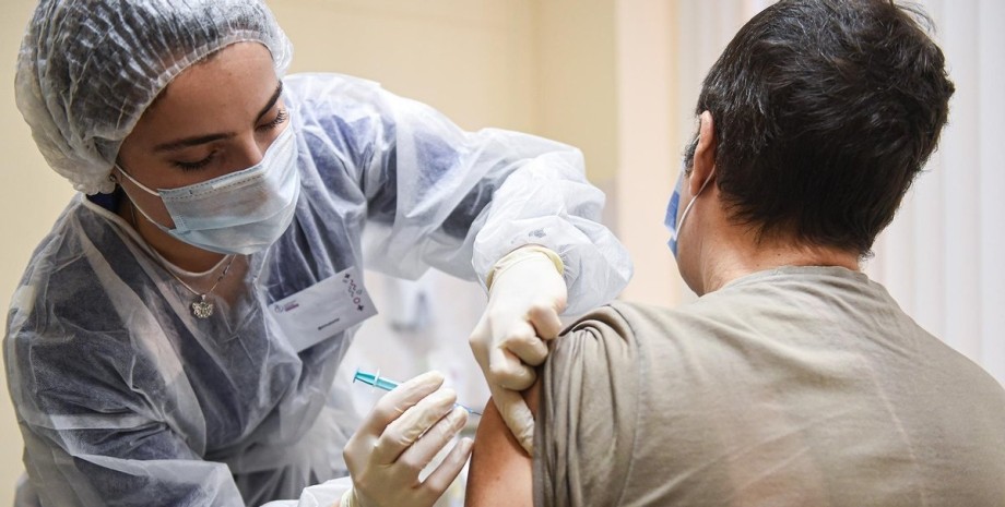 вакцинация, коронавирус, Украина