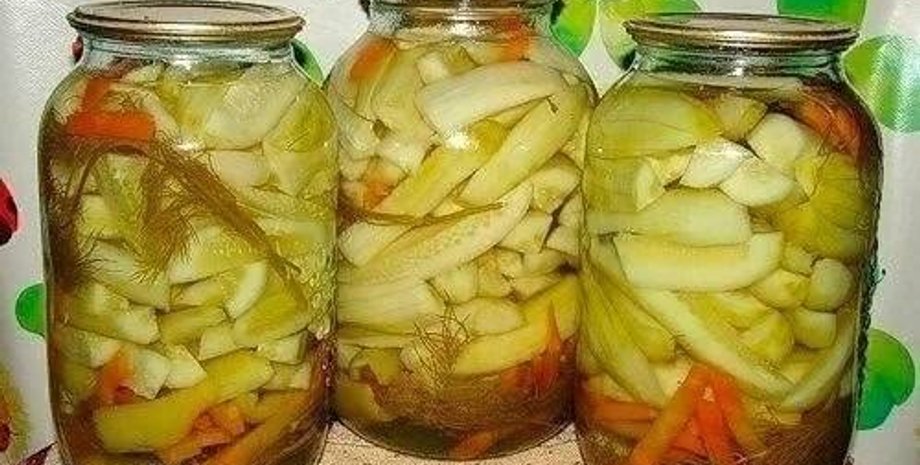 огурцы по-канадски, заготовки