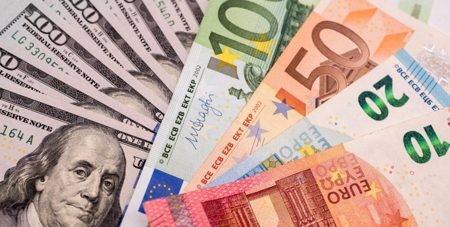 деньги, банкнота, купюра, евро, доллары