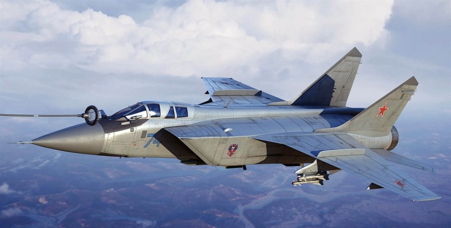 МиГ-31, боевая авиация, истребители, война РФ против Украины, российские оккупанты, ситуация в Крыму