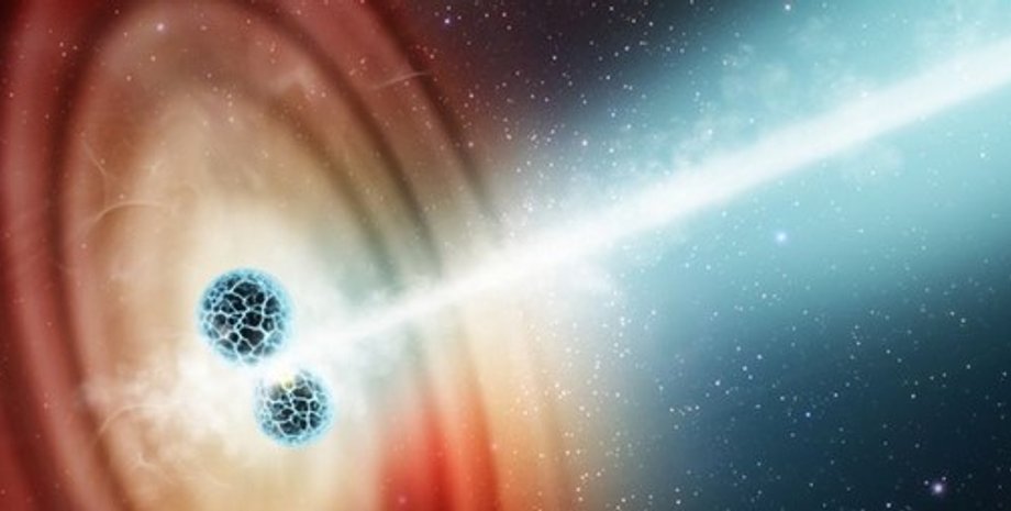 столкновение нейтронных звезд