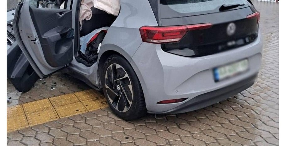 ДТП в Киеве на Майдане