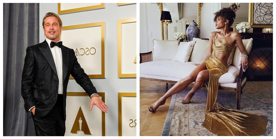 Бред Пітт, Андра Дей, Оскар, відносини