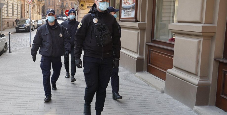 полиция, карантин, штраф