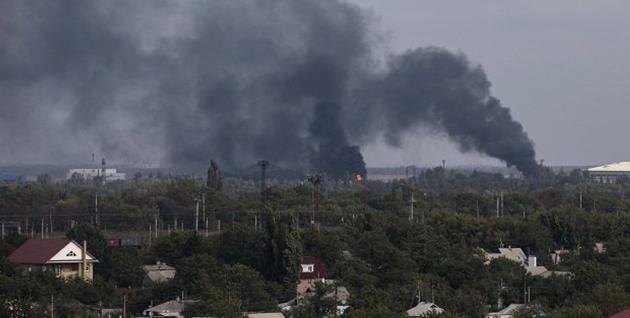 Обстрел Донецка / Фото: Reuters