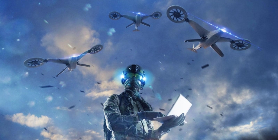 армія майбутнього, управління дронами