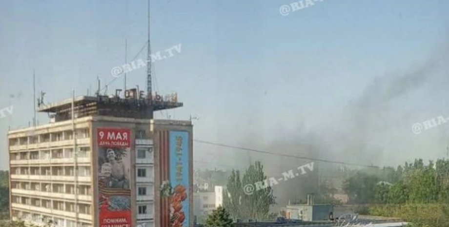 мелітополь вибух, вибух центр мелітополя, мелітополь вибух сьогодні, мелітополь вибух новини